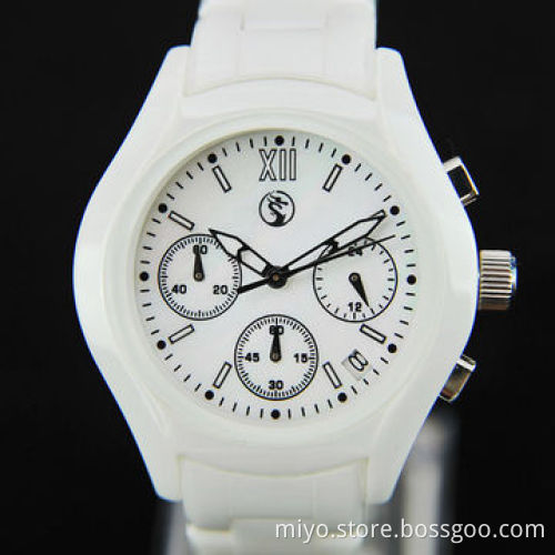 Fashionable Luxurious Design Popular Ceramic Wristwatch, Sport Items, Wholesales, OEM and ODM